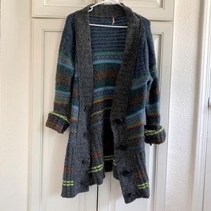 Free people oversized cardigan